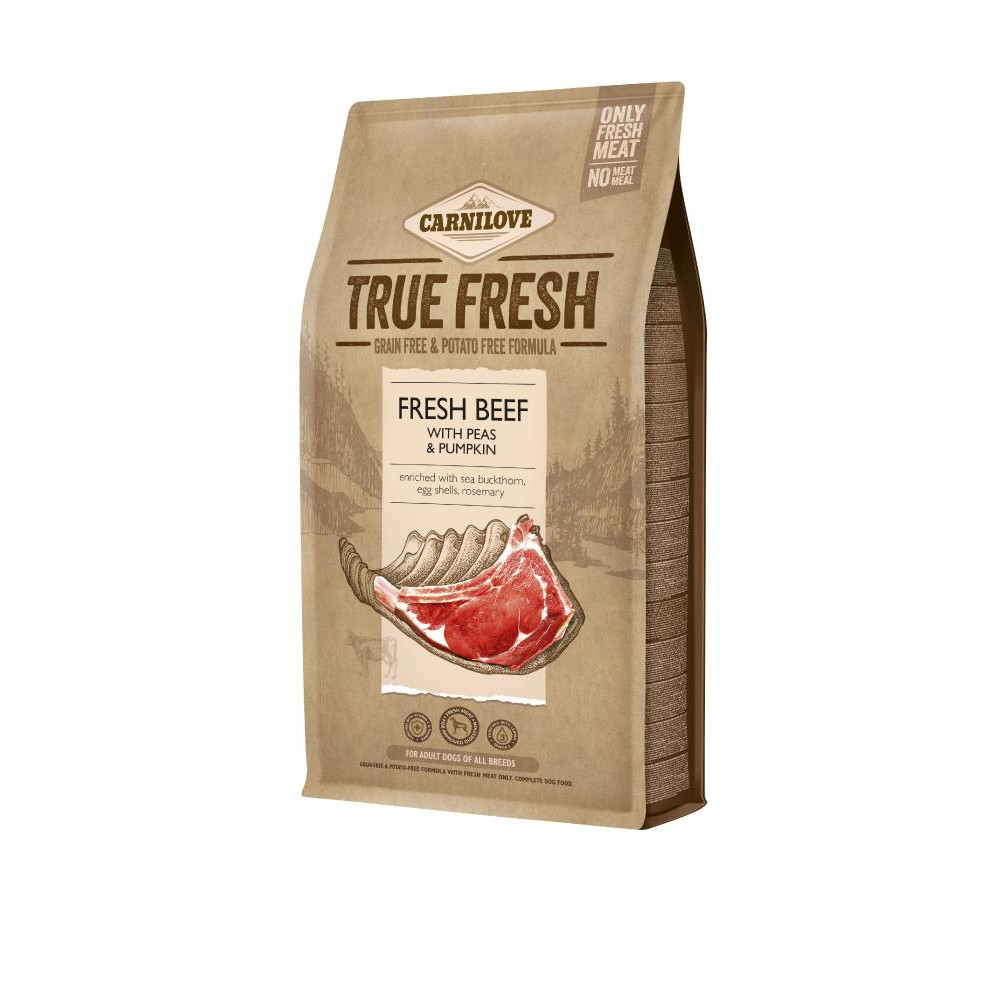 Carnilove True Fresh BEEF Adult 1.4 кг (8595602546039) - зображення 1