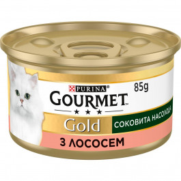 Gourmet Gold Соковита насолода з лососем 85 г (8445290823373)