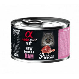 Alpha Spirit Ham for Adult Cats 200 г (as311193)