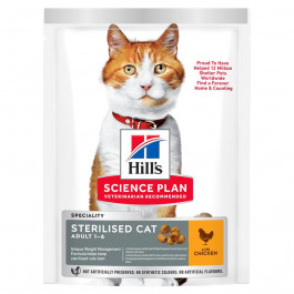 Hill's Science Plan Feline Adult Sterilised Chicken 1.5 кг (607271)