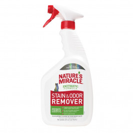 8in1 680111/6974 Nature’s Miracle Stain & Odor Remover Спрей уничтожитель кошачьих пятен и запахов, 946 м