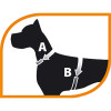 Ferplast EASY COLOURS S HARNESS PURPLE Шлейка для собак, розовая, А-В 35-53 см х 10 мм (75560902) - зображення 2