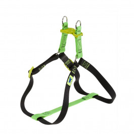   Ferplast EASY COLOURS S HARNESS GREEN Шлейка для собак, зеленая, А-В 35-53 см х 10 мм (75560903)