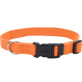 Coastal New Earth Soy Dog Collar СОЕВЫЙ ЭКООШЕЙНИК для собак, S/M. 2см х 30-45см оранжевый (14601_PMK18)