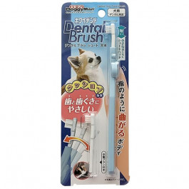 DoggyMan Gentle Dog Toothbrush Short ЗУБНА ЩІТКА КОРОТКА для чищення зубів собак малих порід (94580)