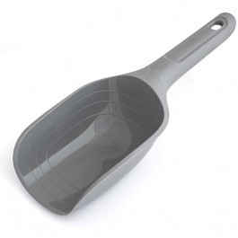 SAVIC Совок-лопатка малый Scoop Small для корма и наполнителя, серый, 26,5 х 9,5 х 6,5 см (2050_0014)