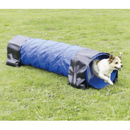 Trixie Тоннель тренировочный - Dog Activity для собак, 40 cм, 2 м, полиэстер, синий (TX-3210)
