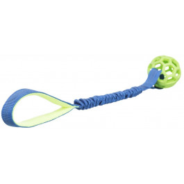 Trixie Bungee Tugger - Игрушка мяч на веревке, с амортизатором для собак 7/48 см (32869)