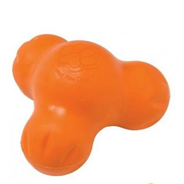 West Paw Игрушка для собак Tux Large Tangerine ZG041TNG 13 см (747473621423) - зображення 1