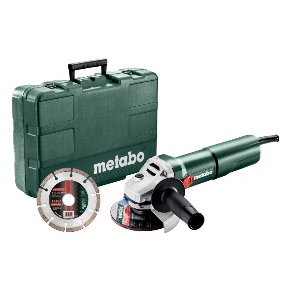 Metabo W 1100-125 Set (603614510) - зображення 1