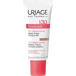 Uriage Солнцезащитный крем для лица  Ros?liane CC Cream SPF 30 Против покраснений для всех типов кожи 40 мл