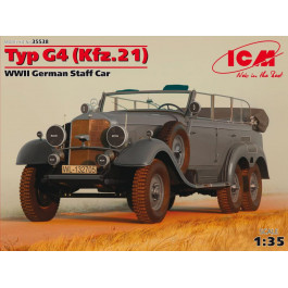   ICM Немецкий штабной автомобиль Typ G4 (Kfz.21) (ICM35538)