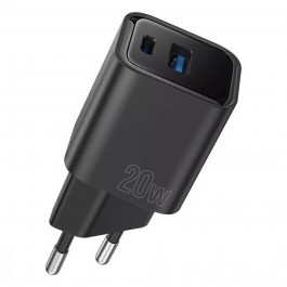 Proove Silicone Power Plus 20W USB-C + USB-A Black