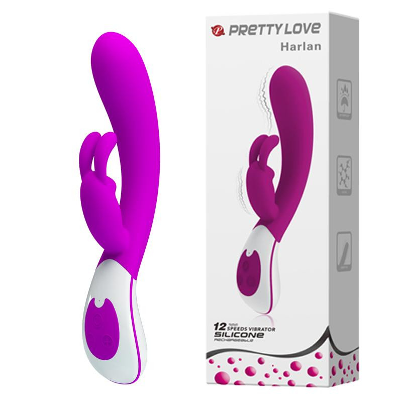 Pretty Love Harlan Vibrator Purple (6603BI0377) - зображення 1