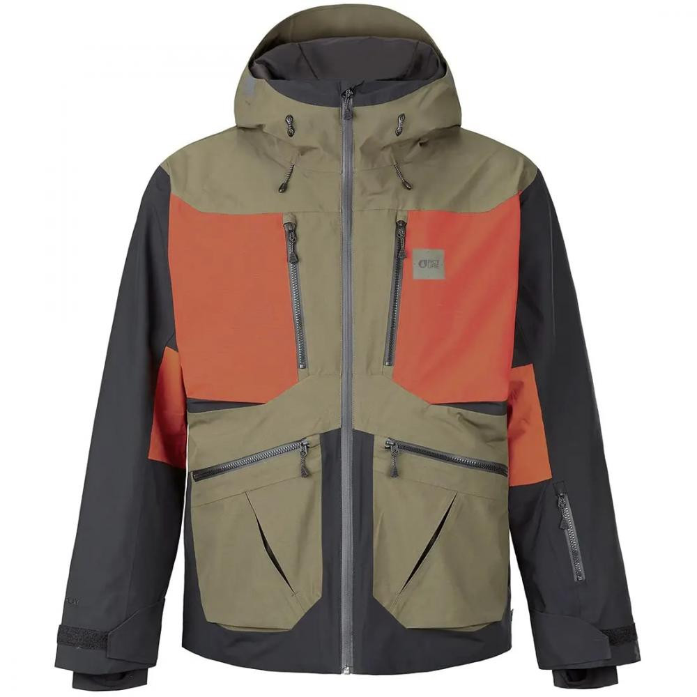 Picture Organic Гірськолижна куртка чоловіча  Naikoon 2023 dark army green (MVT391B) XL - зображення 1