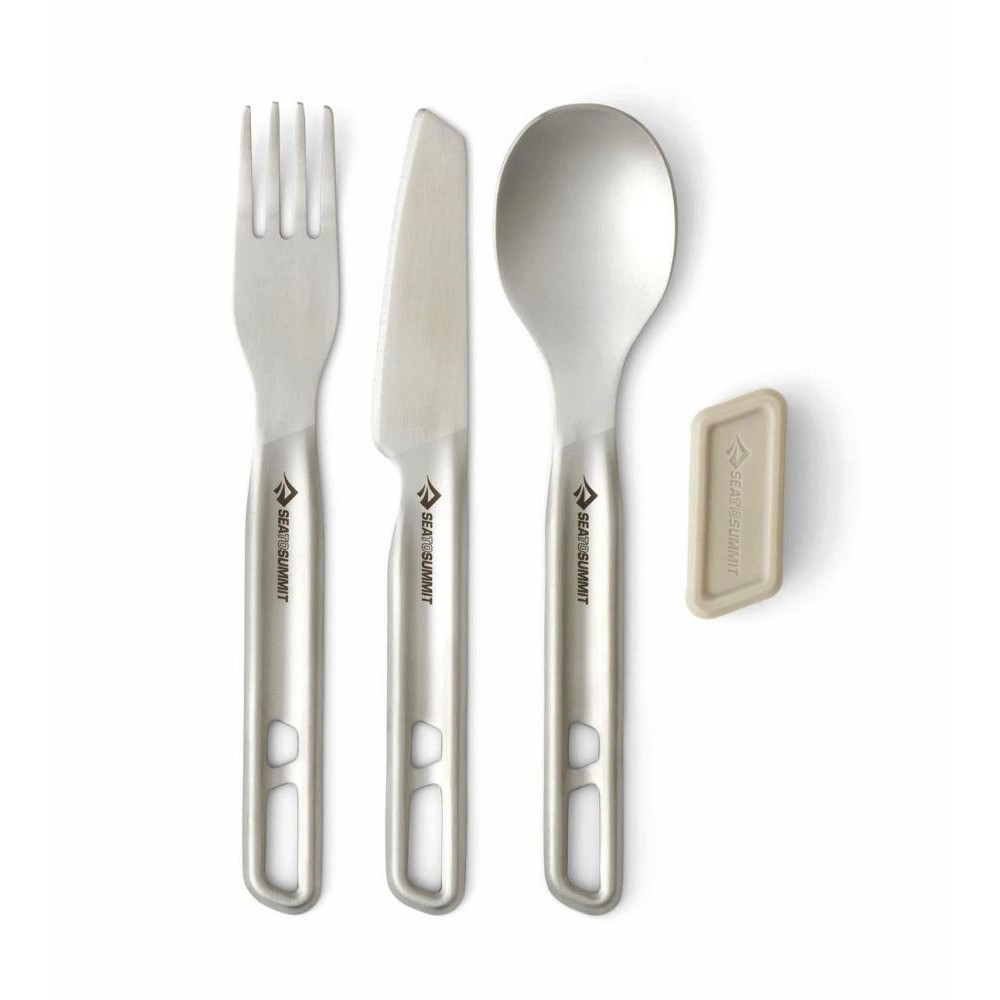 Sea to Summit Detour Stainless Steel Cutlery Set - [1P] (STS ACK036021-121801) - зображення 1
