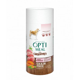 Optimeal Adult Dog Grain Free Carnivores с индейкой и овощами 0,65 кг (4820083905889)