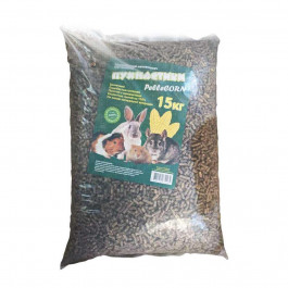 Пухнастики PelleCorn  Гранулированный кукурузный наполнитель для грызунов 15 кг (4820216670165)