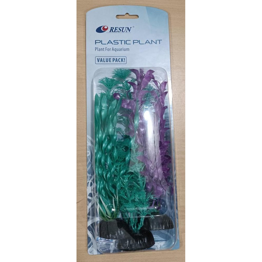 Resun PLK - Набор из 3-х аквариумных растений из пластика PLK-139 (66075) - зображення 1