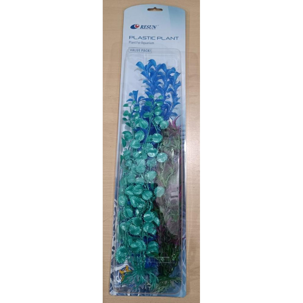 Resun PLK - Набор из 3-х аквариумных растений из пластика PLK-133 (66070) - зображення 1