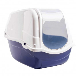 MP Bergamo Туалет для котів з фільтром  Romeo 57x39x41 см Blue (8033776768852 / 8058093271267)