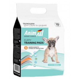 AnimAll Пеленки  Puppy Training Pads для собак и щенков, 60x45 см, 10 штук (160345)