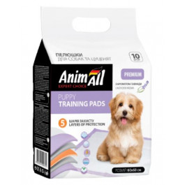 AnimAll Puppy Training Pads Пеленки тренировочные с ароматом лаванды для щенков и собак 60х60см 10шт (147962