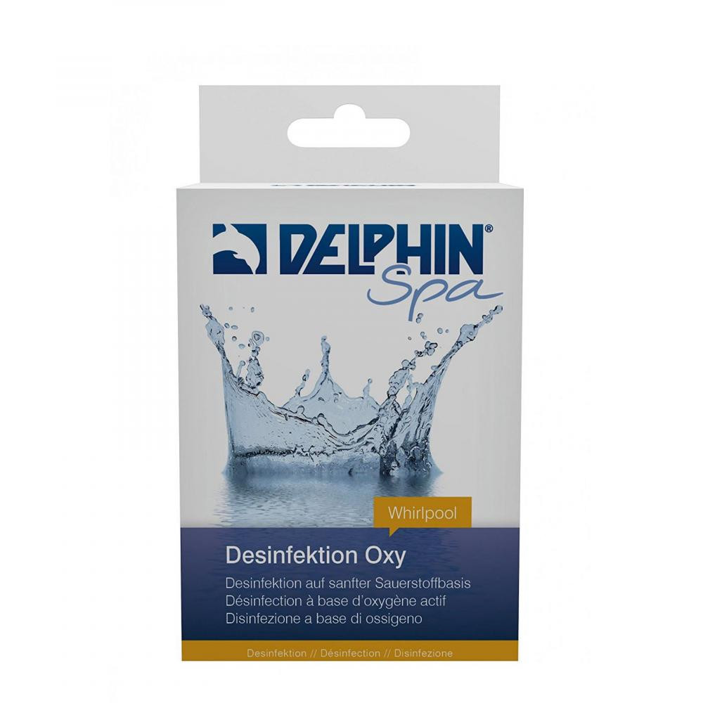 Delphin Дезінфекція Oxy 5х30 г; 1х50мл для SPA, - зображення 1