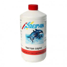 Delphin Чистая Сауна 1 литр. Немецкое чистящее средство для саун