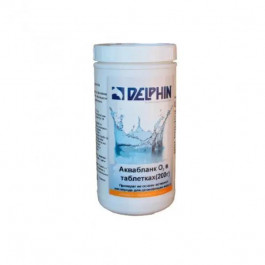 Delphin Немецкий Активный кислород в таблетках  (200г) 1 кг для бесхлорной дезинфекции бассейна