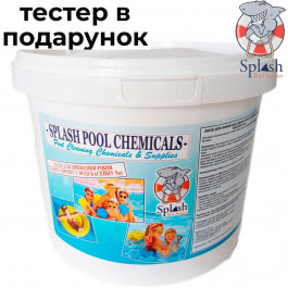Splash Стоп хлор 5 кг нейтралізатор хлору засіб для зниження рівня хлору та брому у воді басейну Спліш
