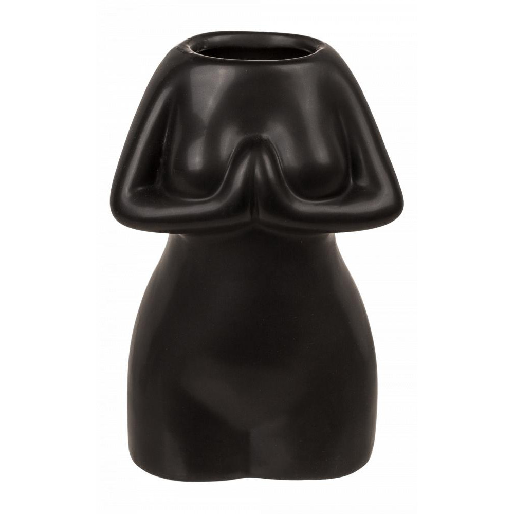 GYQ Ваза Women's Body Decorative Vase, чорна (40298114765722) - зображення 1