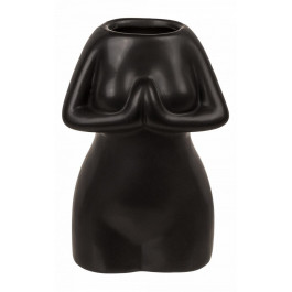 GYQ Ваза Women's Body Decorative Vase, чорна (40298114765722)