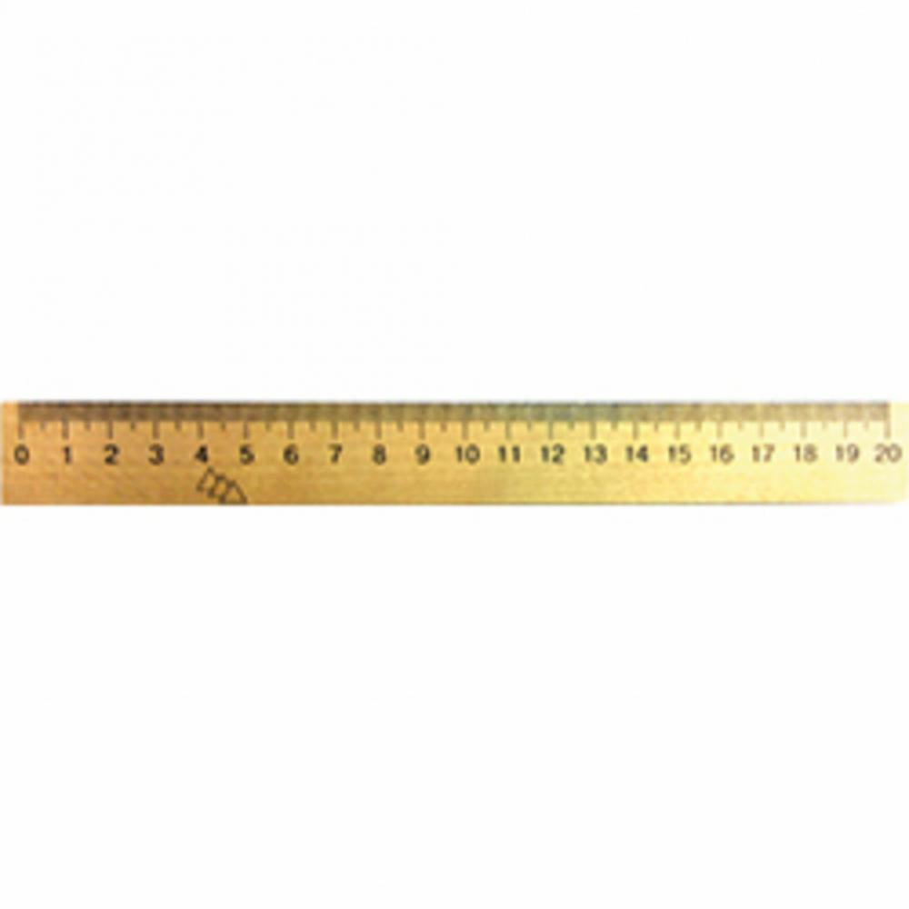 Мицар Линейка деревянная, 20 см, шелкография  (ЛК-004-МВ) - зображення 1
