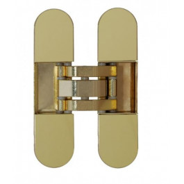 Otlav Дверна завіса  INVISACTA 3D 30х120 mm + ковпачки латунь