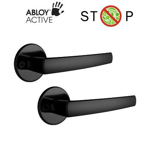 ABLOY Дверна ручка ABLOY 16/001 POLARITA ACTIVE чорна - зображення 1