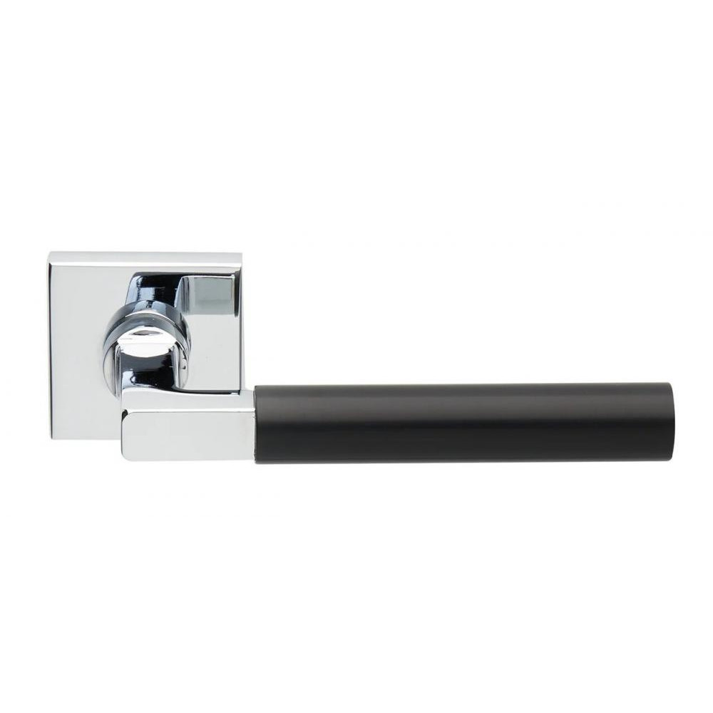 Zogometal Дверна ручка ZOGOMETAL 2281 хром/чорний - зображення 1