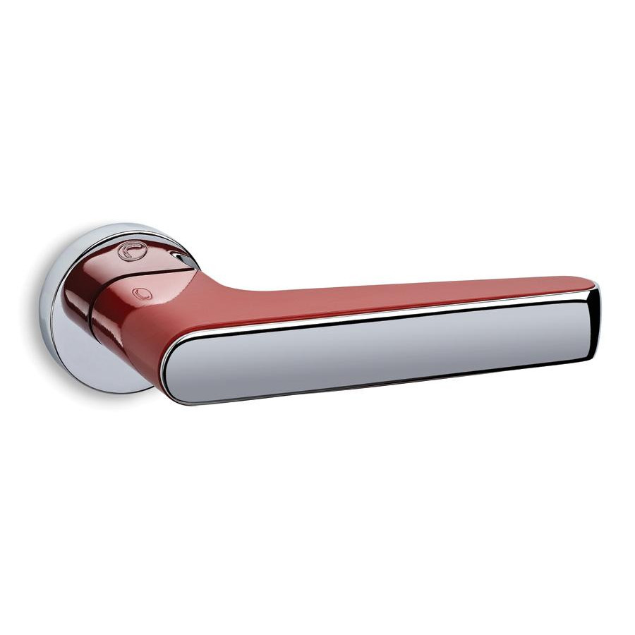 CONVEX Дверна ручка CONVEX 2015 хром/червоний - зображення 1