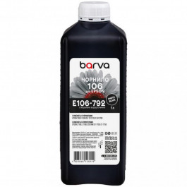 Barva Чернила Epson 106 PB специальные 1 л, водорастворимые, фото-черные (E106-792)