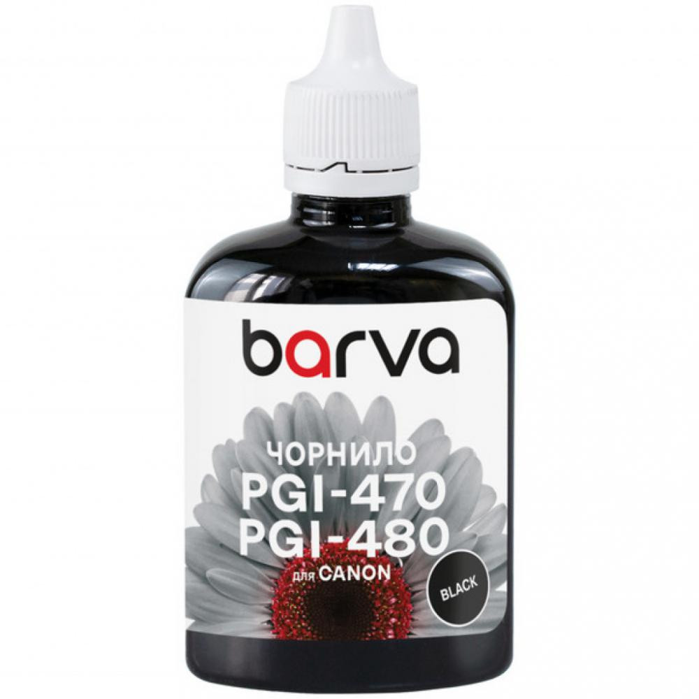Barva Чернила Canon PGI-470 90г Black Pigment I-BAR-CPGI470-090-BP (C470-552) - зображення 1