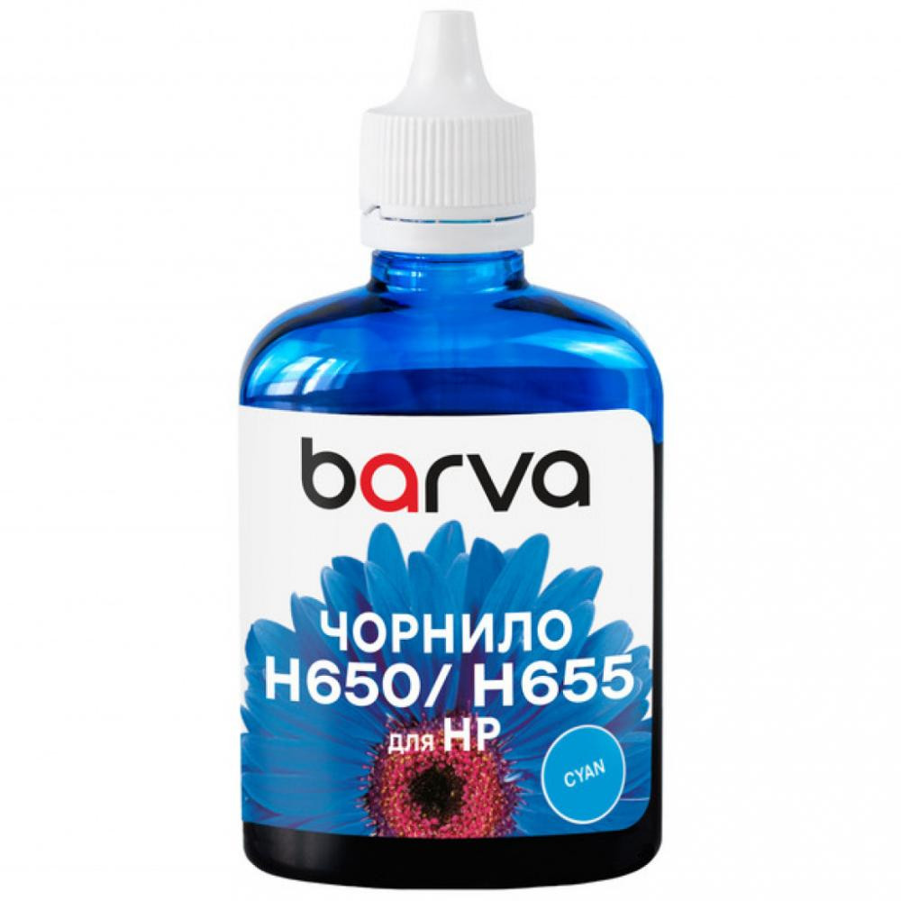 Barva HP CZ102/CZ110 (1015/1515/2515) Cyan 90г (H655-397) I-BAR-H655-090-C - зображення 1