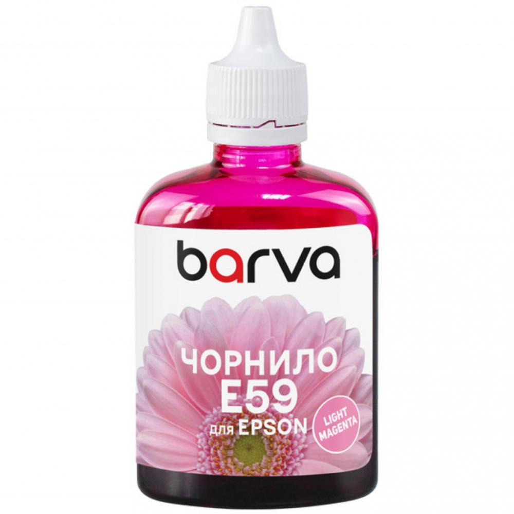 Barva для Epson T0596 (R2400) Light Magenta 90г (E059-448) I-BAR-ET0596-090-LM - зображення 1