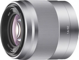 Sony SEL50F18 50mm f/1,8 silver