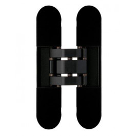 Otlav Дверна завіса  INVISACTA 3D 23x120mm + ковпачки чорний матовий
