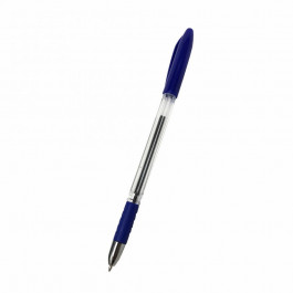 H-Tone Ручка кулькова  0,7 мм, з грипом, синя, уп. 50 шт (PEN-HT-JJ201307-BL)