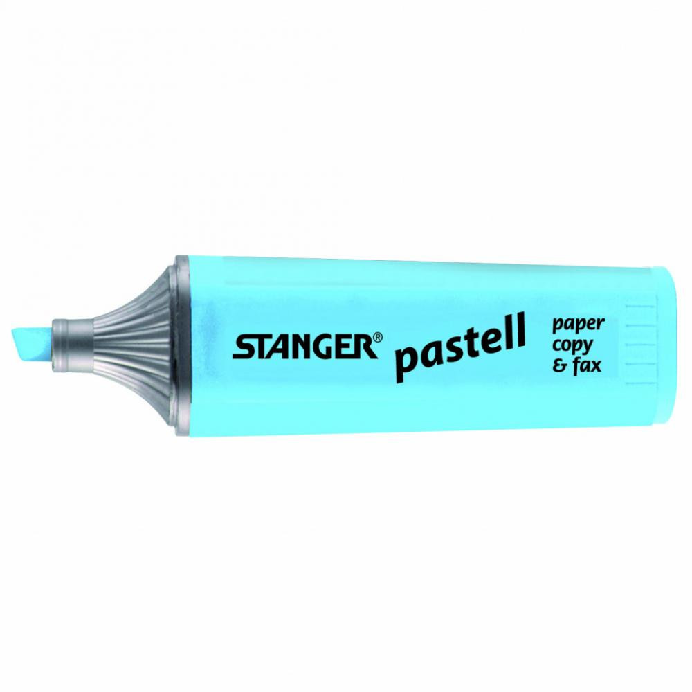 Stanger Маркер текстовый Stanger 1-5 мм пастель бирюзовый MARKER-TXT-ST-PAST-T - зображення 1