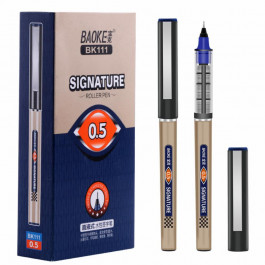 Baoke Ручка-роллер 0.5 мм, синяя Signature  (BK111-blue)