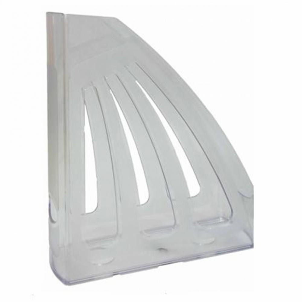 КиП Лоток для паперів  пластиковий, вертикальний, сірий (TRAYV-KIP-LV-03-G) - зображення 1
