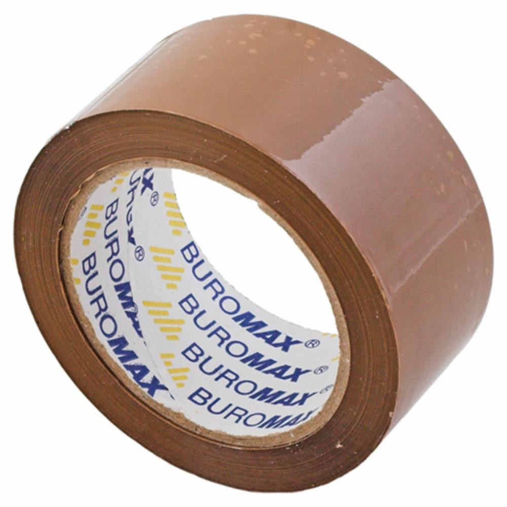 BuroMax Скотч упаковочный , 48 мм, 90 м, 45 мкм, коричневый (BM.7025-01) - зображення 1