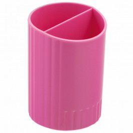 Zibi Подставка для ручек пластиковая круглая , розовая (ZB.3000-10)